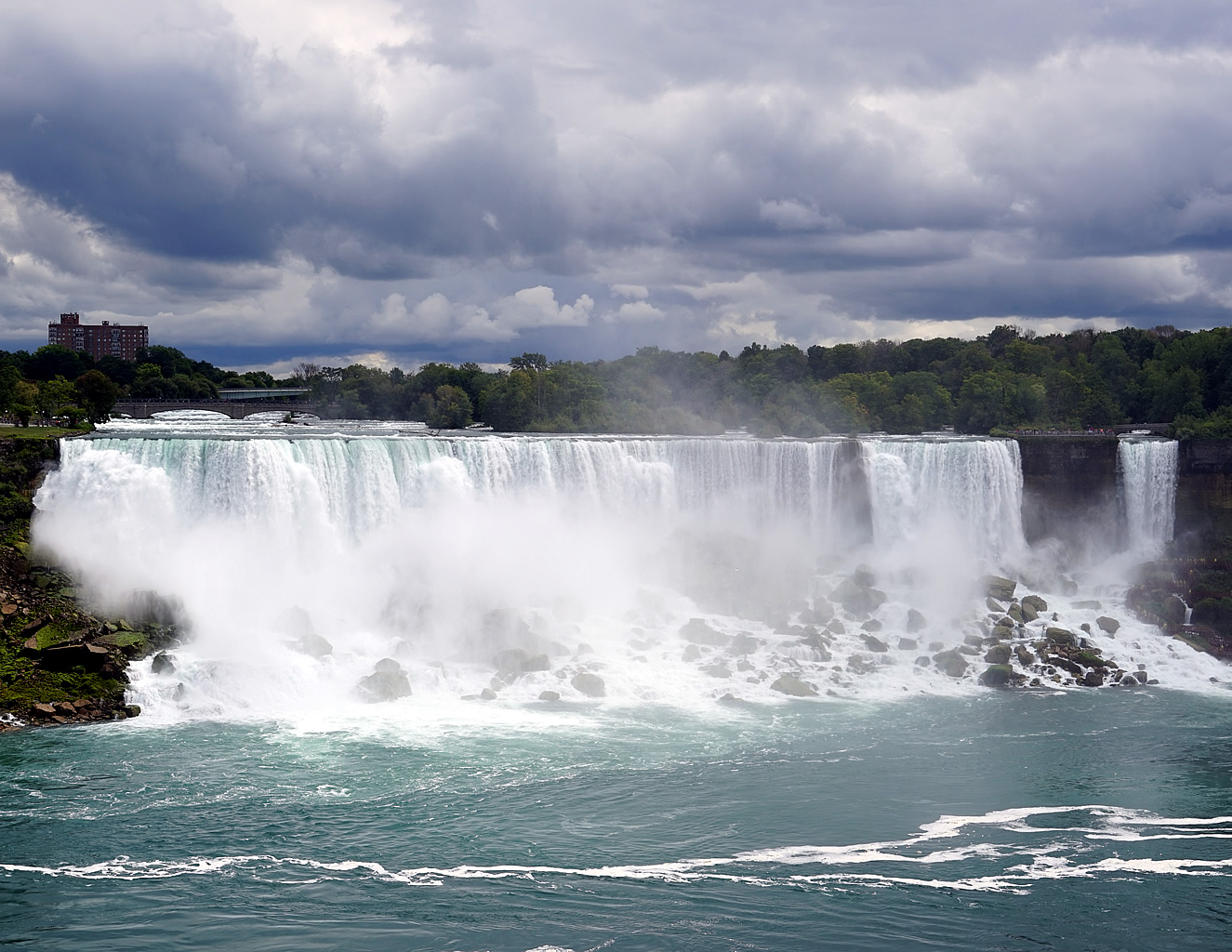 American Falls and Bridal Veil Falls