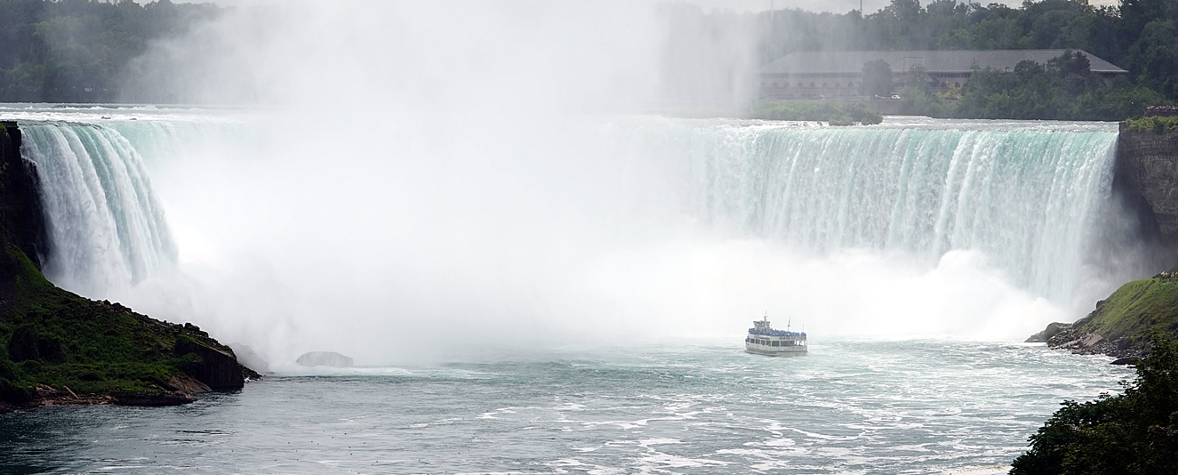 Canadian Falls at Niagara Falls