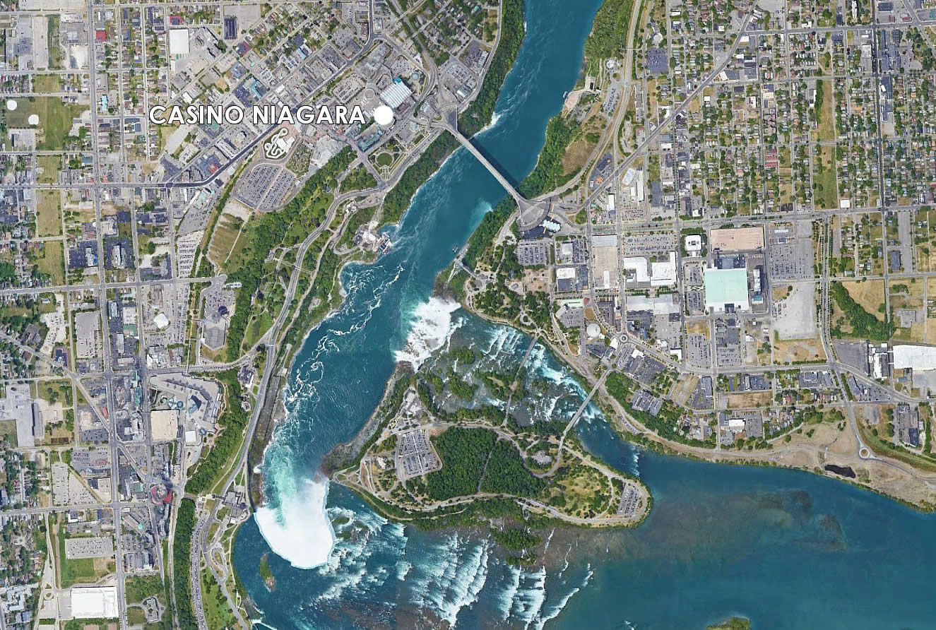 Casino Niagara Location Map