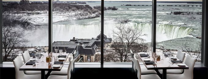 STK Steakhouse Niagara Falls dining room view