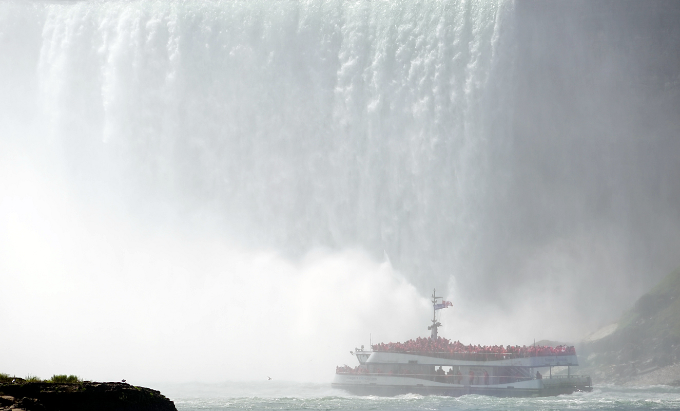 Hornblower Boat at Niagara Falls