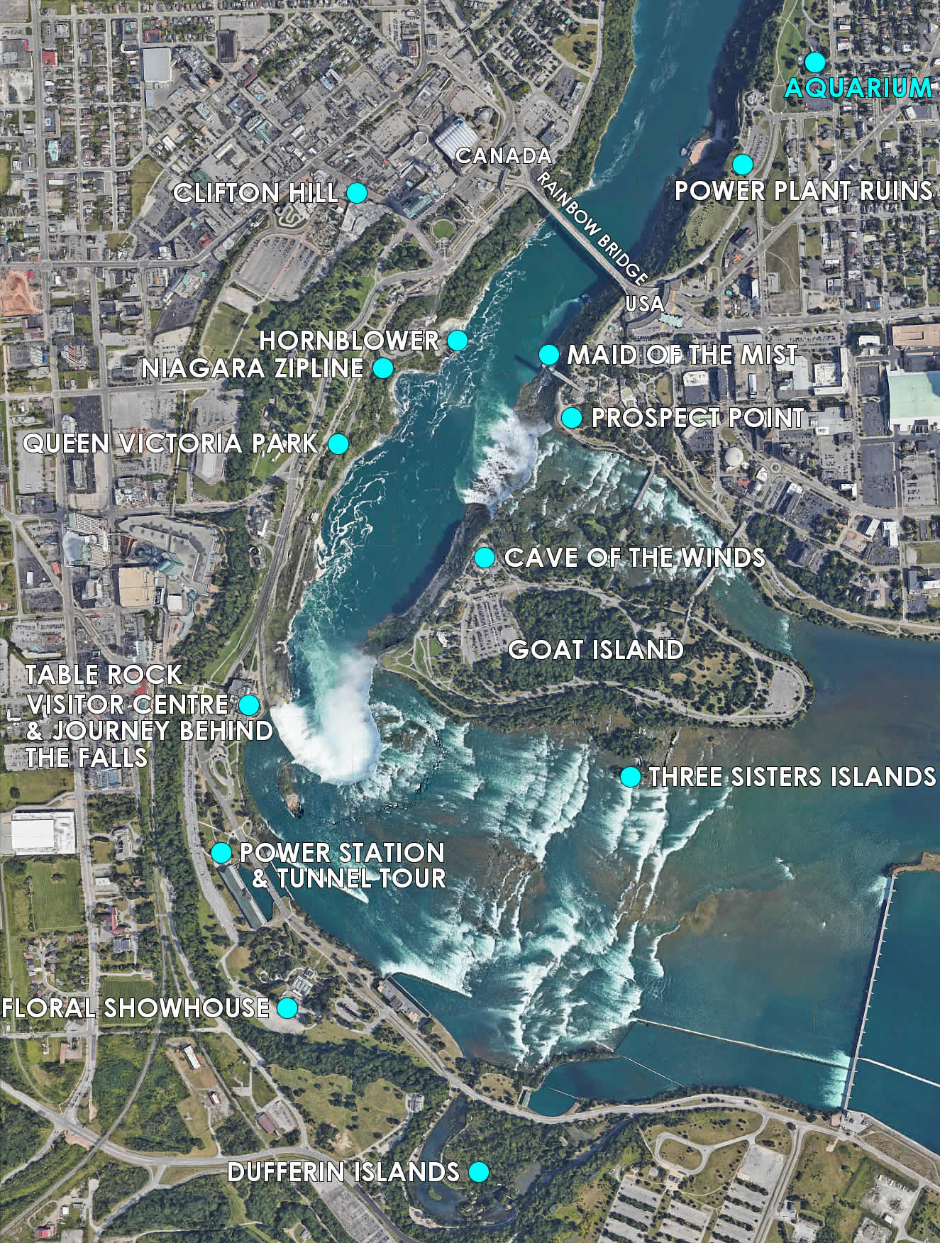 Niagara Falls Aquarium Location