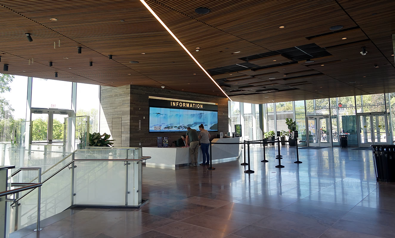 Niagara Falls State Park Visitor Center Information Desk