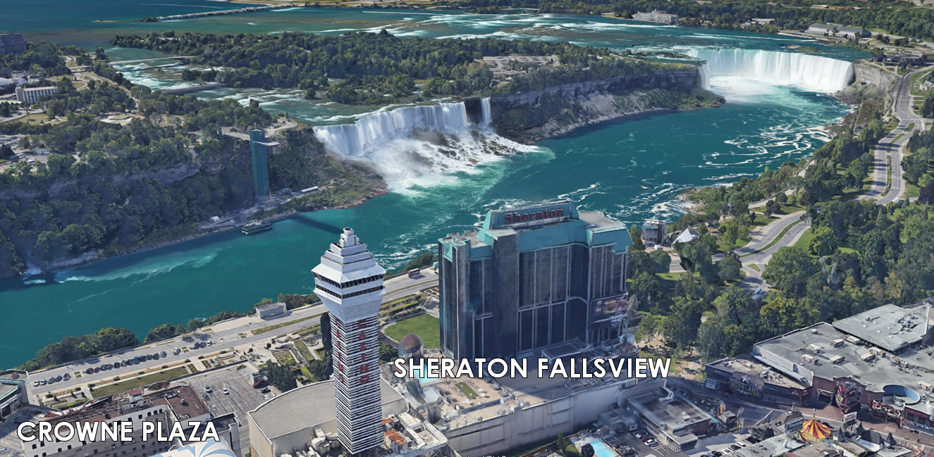 Fallsview Hotels located near the American Falls