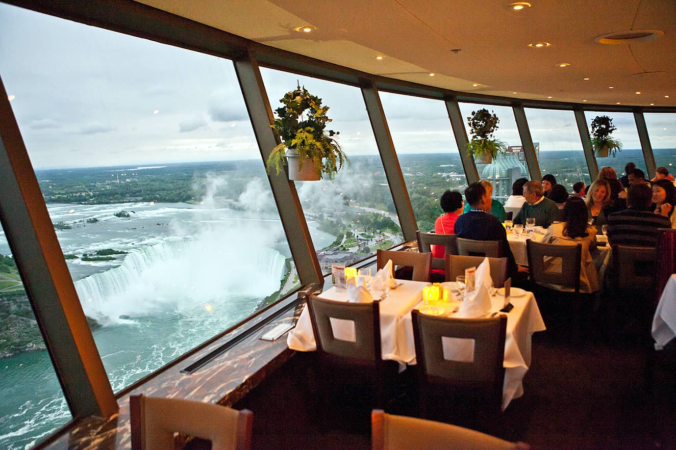 Skylon Tower Revolving Dining Room About